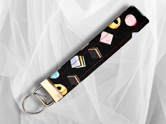 Key Fob, Wristlet Keyring, New Driver Gift, Allsorts