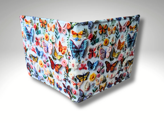 Blue Badge holder, Disabled parking permit holder, Fabric blue badge holder, Butterfly, Key Fob