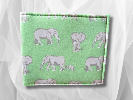 Blue Badge holder, Disabled parking permit holder, Elephant blue badge holder, Fabric blue badge holder,