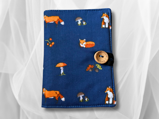 Passport cover, passport holder, passport wallet, Foxs