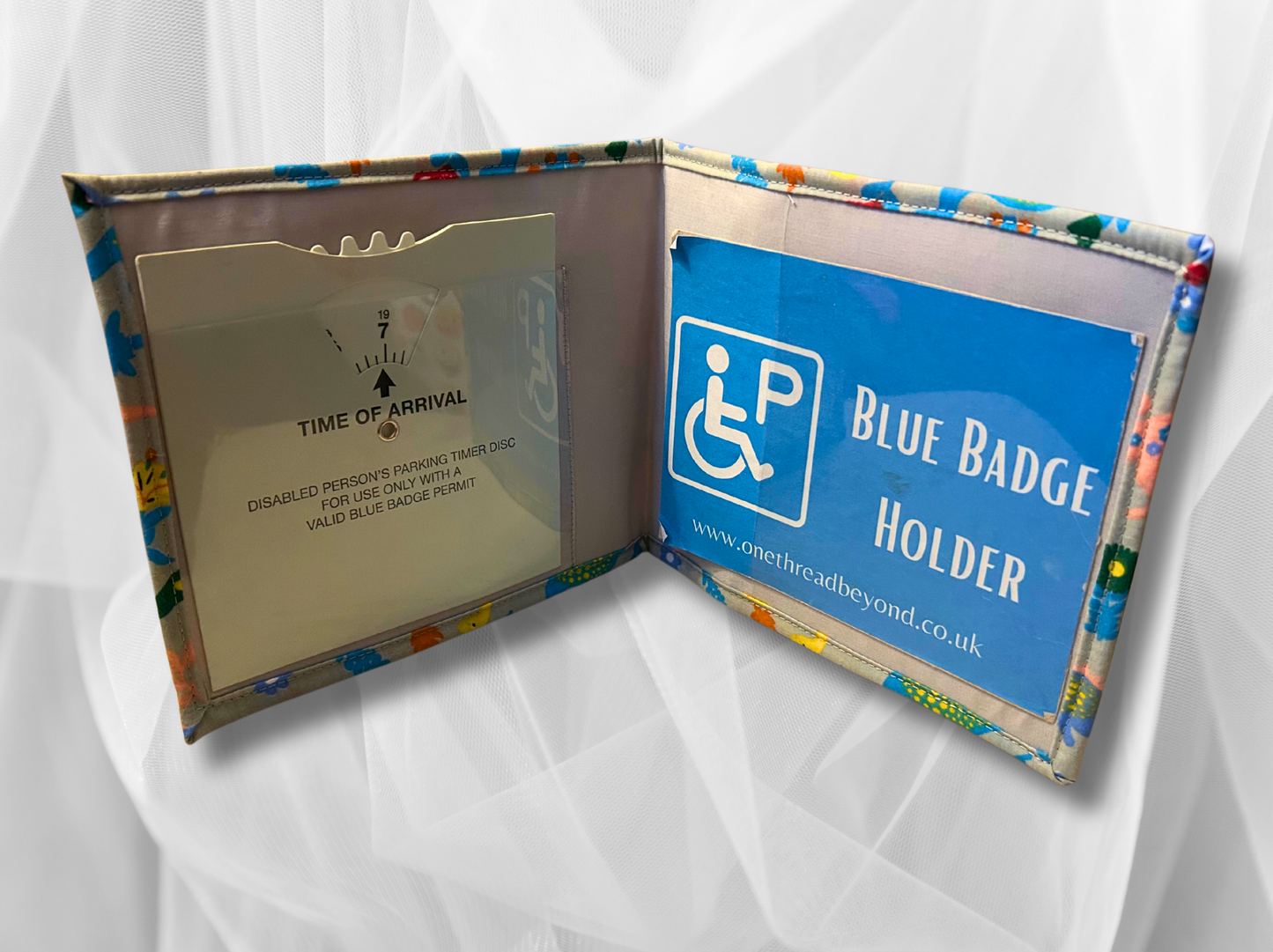 Childrens Blue Badge holder, Disabled parking permit holder, Dinosaur blue badge holder, Fabric blue badge holder, Kids blue badge holder