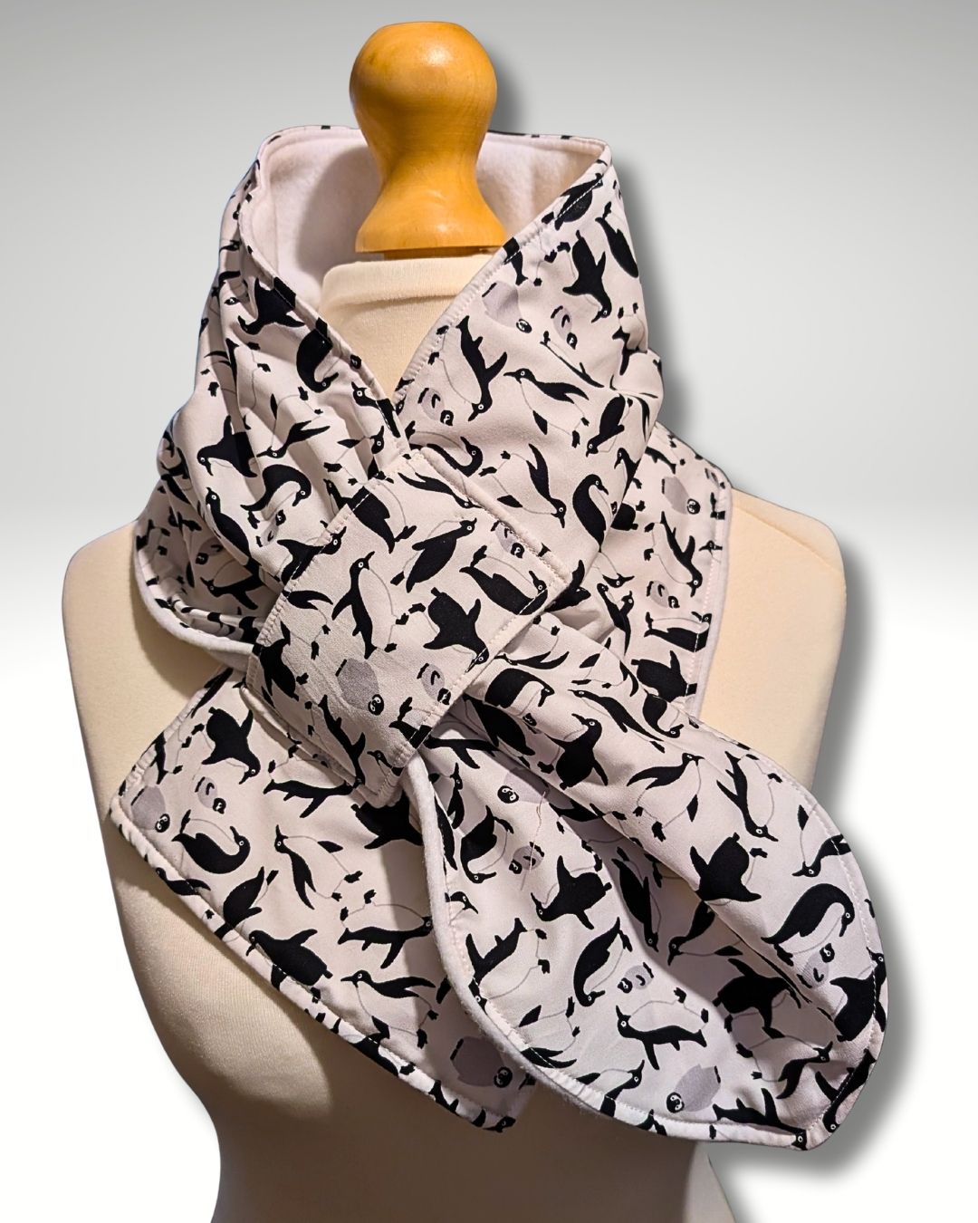 Scarf, Wrap Scarf, Fashion Scarf, Dress Scarf, Penguins
