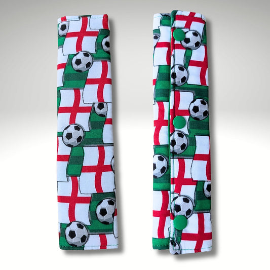 Seatbelt Cover Sleeve, Car accessories, Football, England, New driver Gift