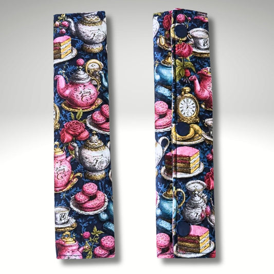 Seatbelt Cover Sleeve, Car accessories, Wonderland Tea Party, New driver Gift