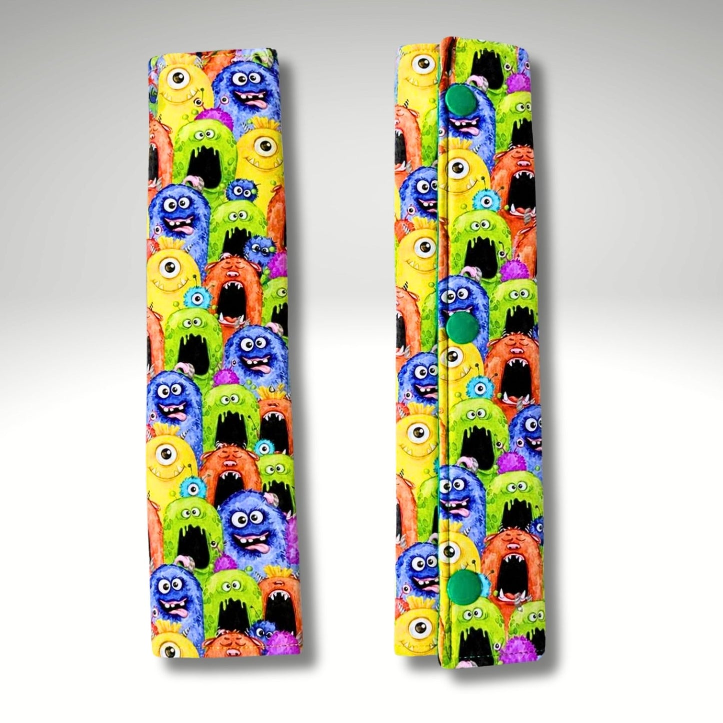 Kids Seatbelt Cover Sleeve, Car accessories, Fun Monsters, New driver Gift