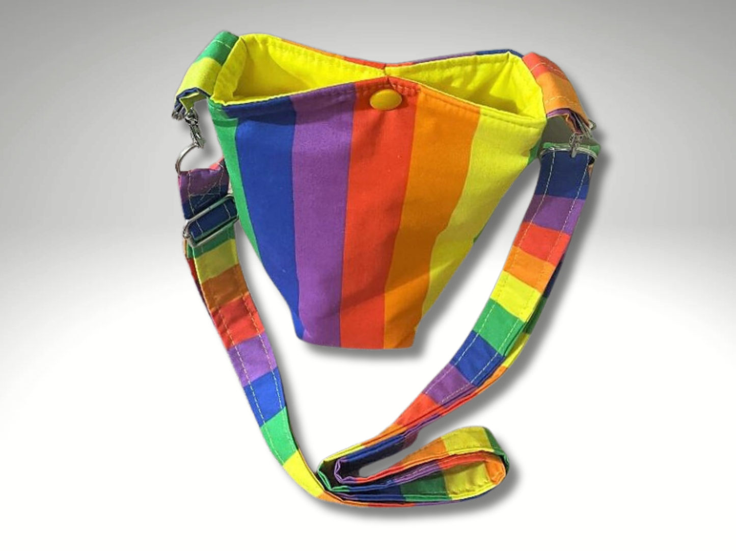 LGBTQ+, Pride gift, Gay Pride, Bottle bag, travel bottle bag, water bottle bag, drinks holder, dog walking bag, across body bag, drinks bag