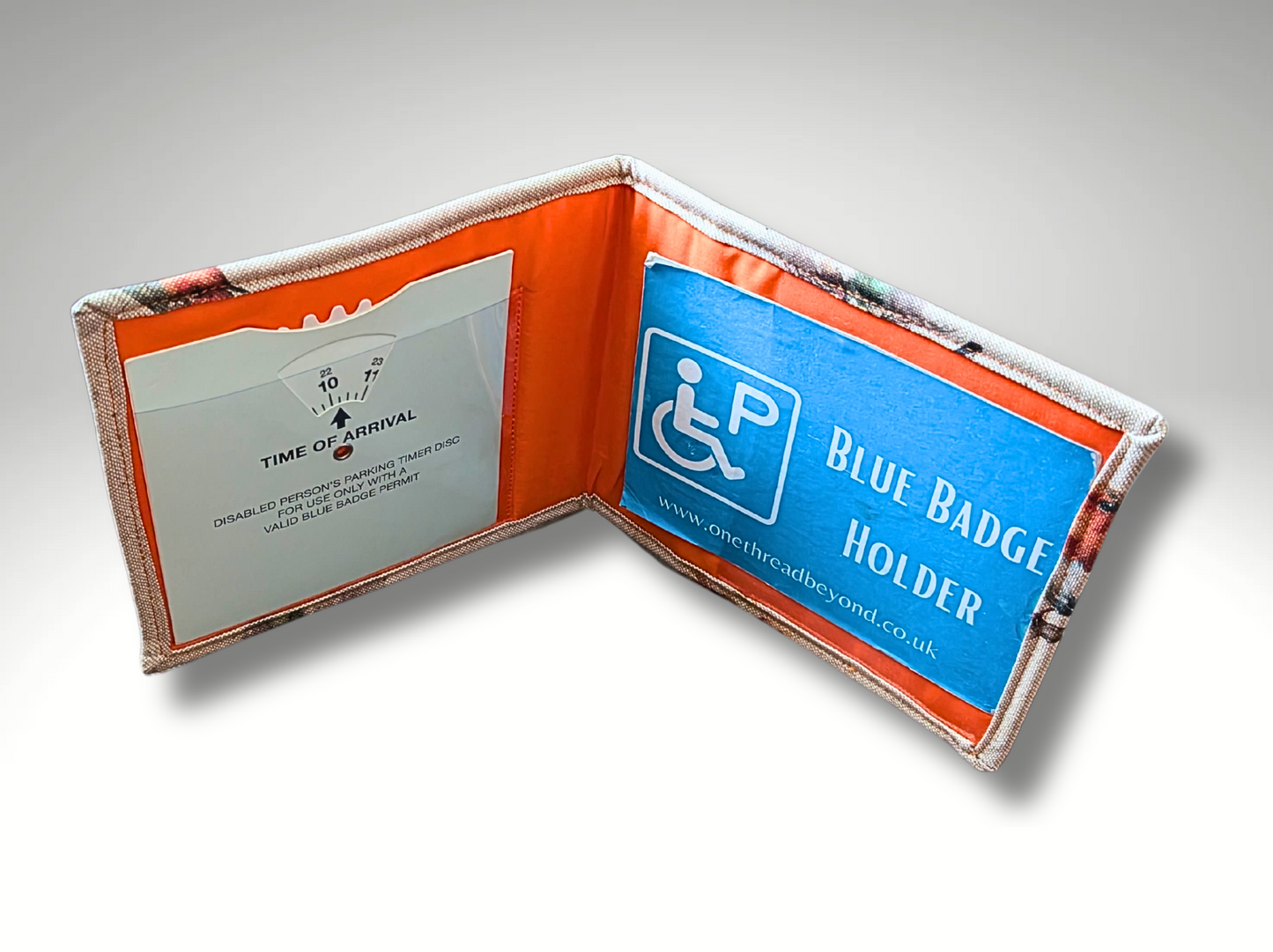 Blue Badge holder, Disabled parking permit holder, Robin blue badge holder,