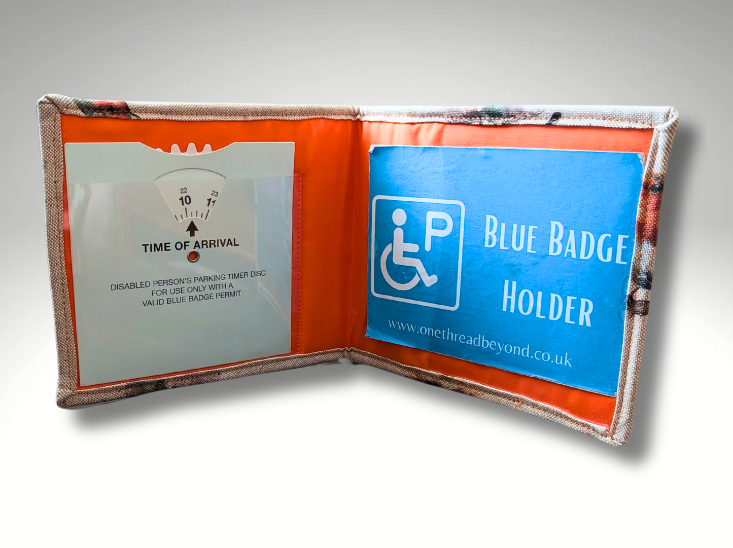Blue Badge holder, Disabled parking permit holder, Robin blue badge holder,