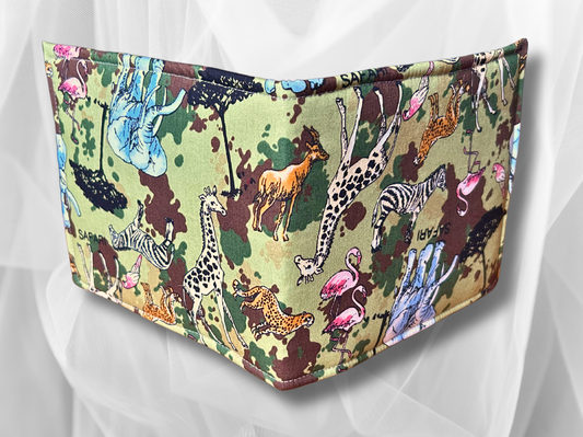 Kids Blue Badge holder, Disabled parking permit holder, Safari animals blue badge holder, Fabric blue badge holder, Childrens blue badge holder