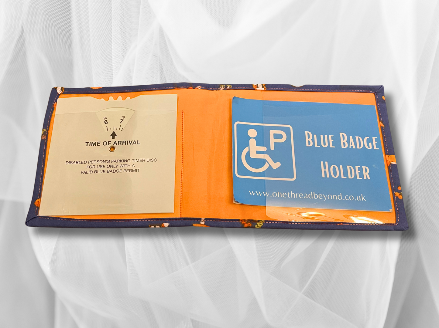 Blue Badge holder, Disabled parking permit holder, Fox blue badge holder, Fabric blue badge holder, Key Fob