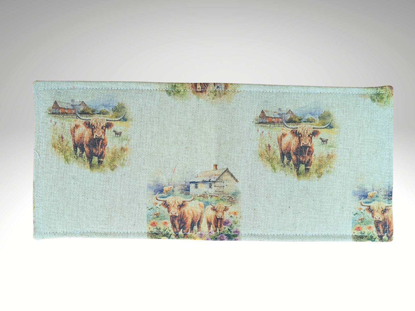 Blue Badge holder, Disabled parking permit holder, Cow blue badge holder, Highland Cows