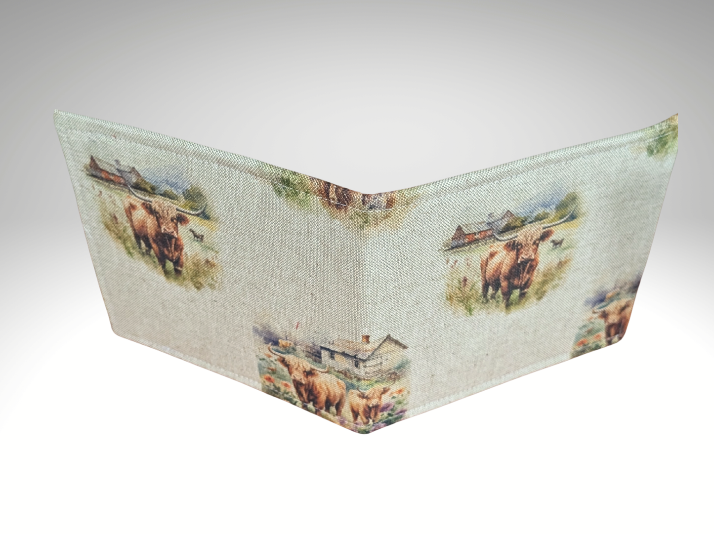 Blue Badge holder, Disabled parking permit holder, Cow blue badge holder, Highland Cows