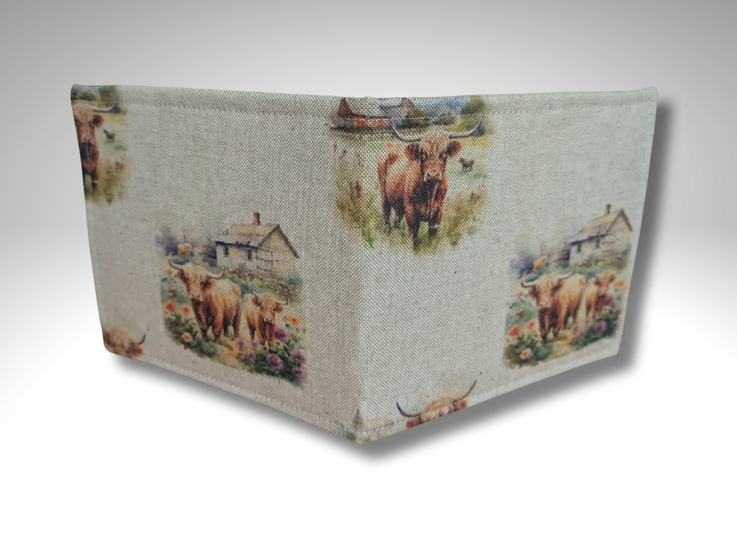 Blue Badge holder, Disabled parking permit holder, Cow blue badge holder, Highland Cows