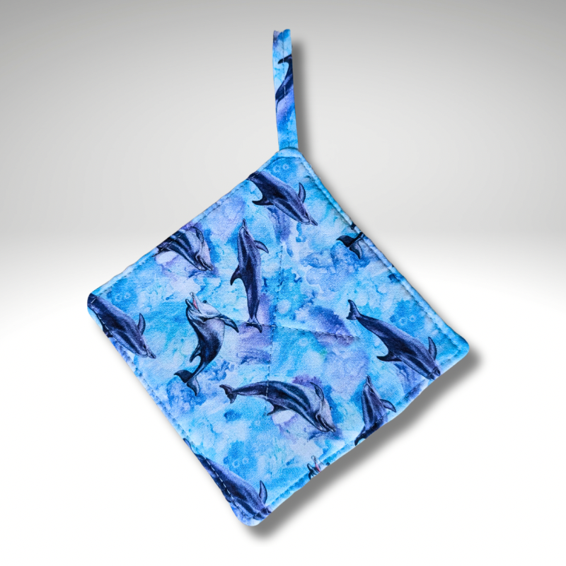 Jar Gripper Opener, Housewarming Gift, Dolphins