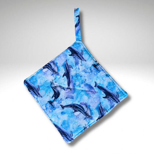 Jar Gripper Opener, Housewarming Gift, Dolphins