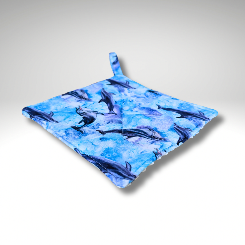 Jar Gripper Opener, Housewarming Gift, Dolphins