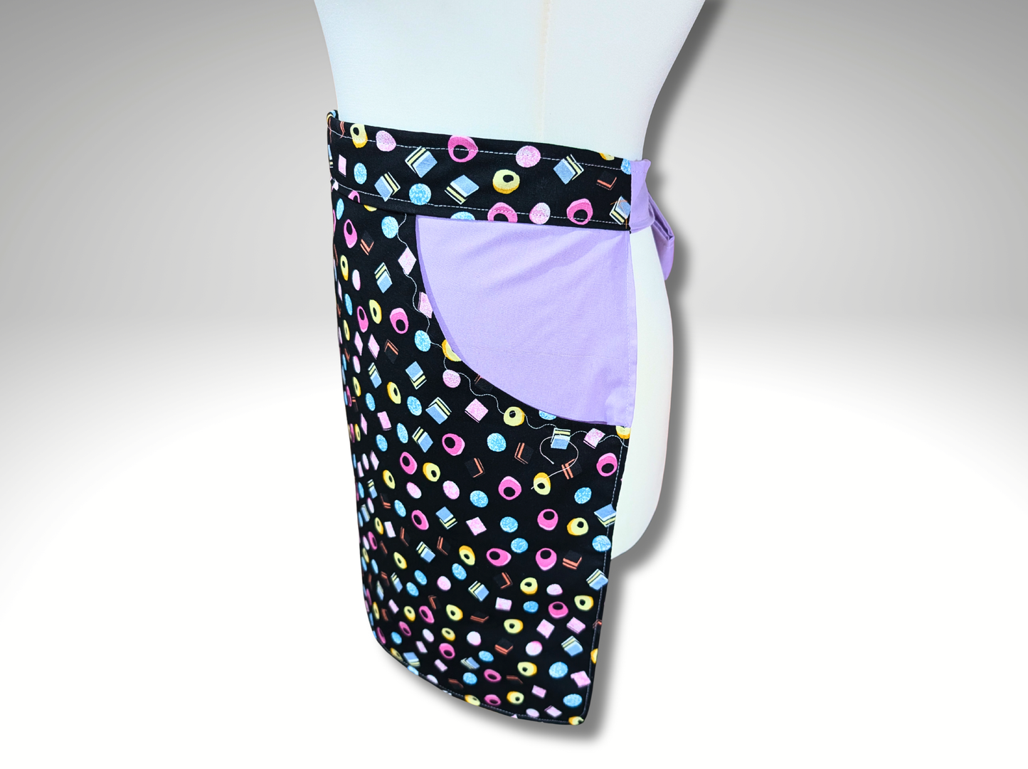 Apron, Half Apron, Waist Apron, Sweets, Peg apron