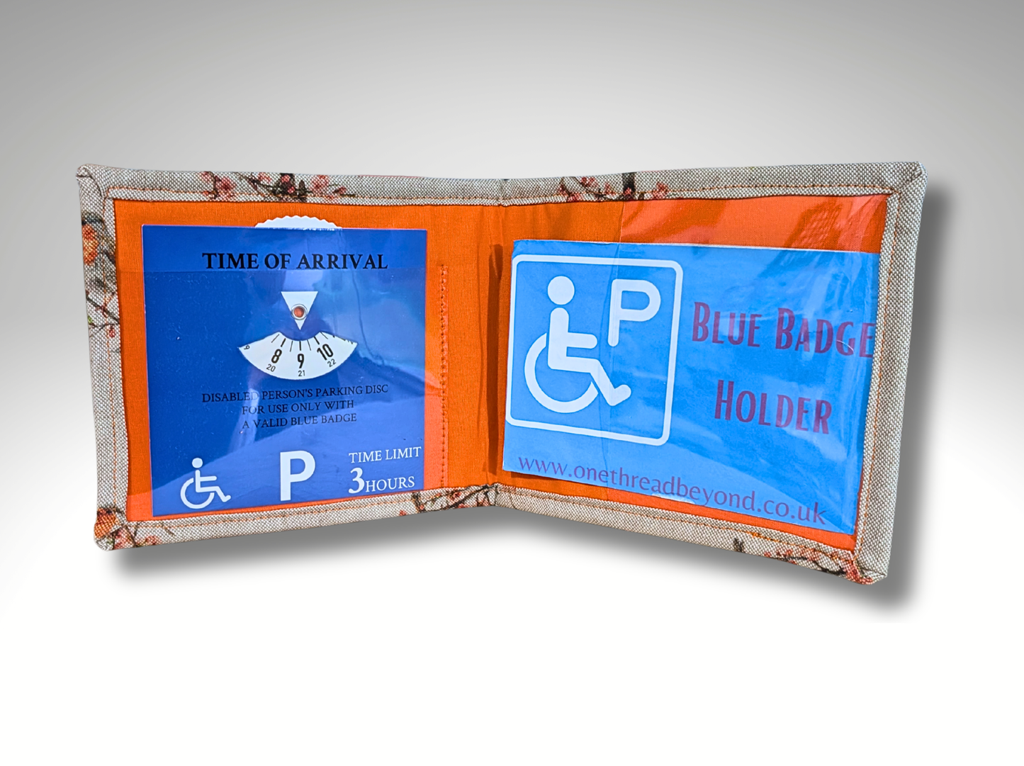 Blue Badge holder, Disabled parking permit holder, Robin blue badge holder,