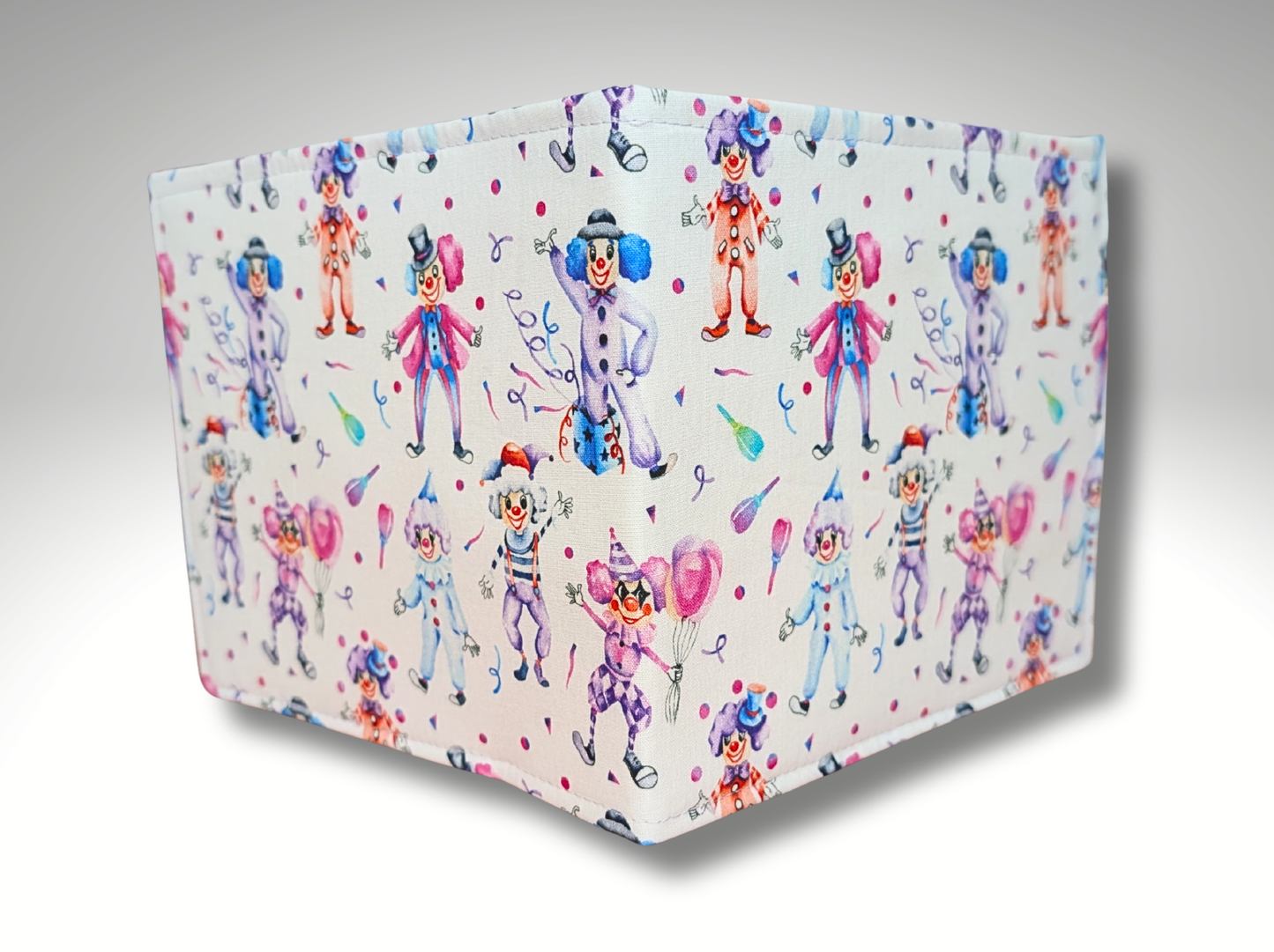 Circus Clowns Blue Badge Holder, Disabled Parking Permit Holder