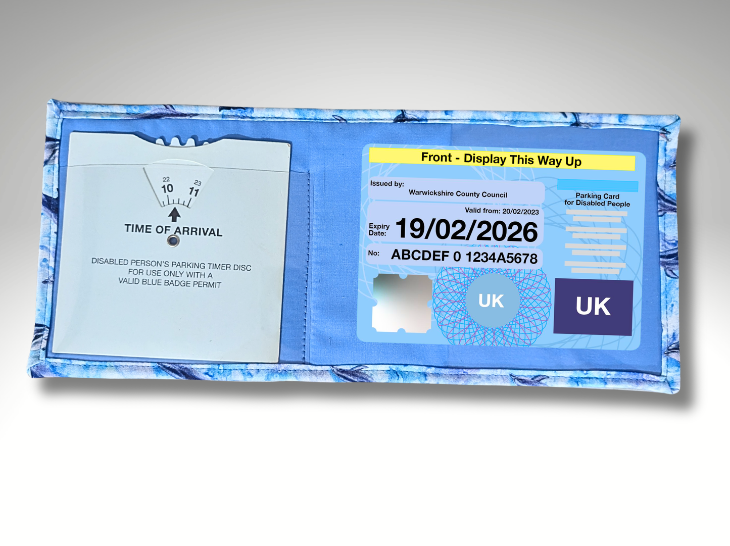 Blue Badge holder, Hologram Safe, Disability permit holder, Dolphins, Sealife