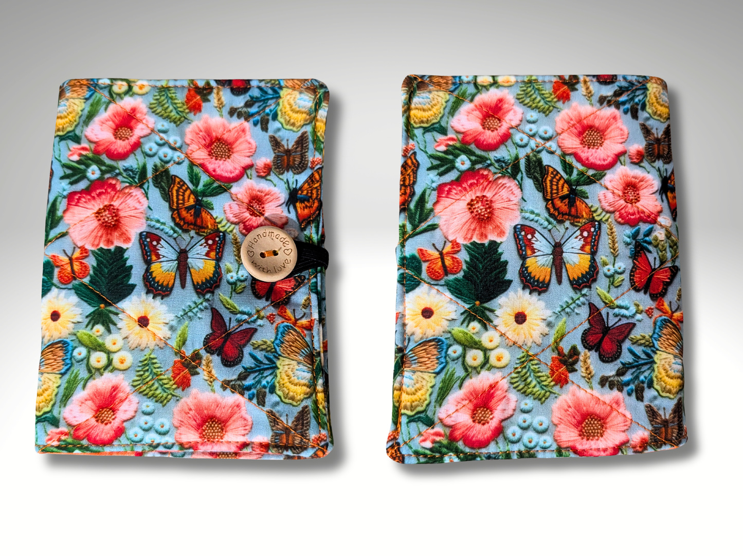 Butterfly passport cover, passport holder, passport wallet