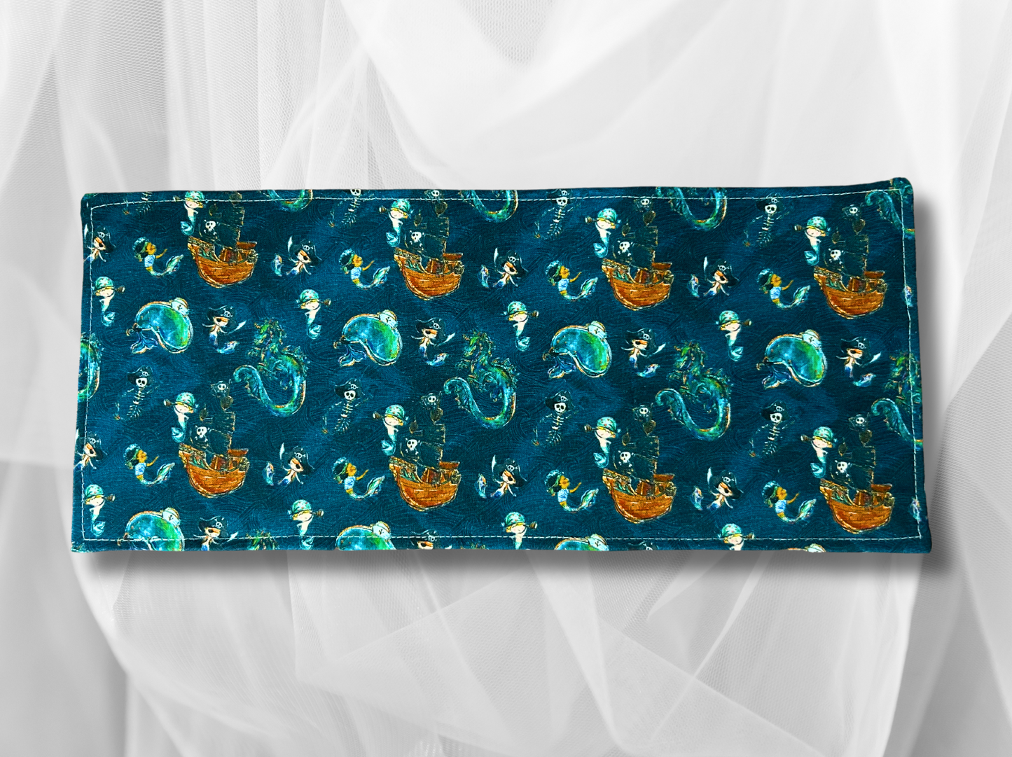 Childrens Blue Badge holder, Disabled parking permit holder, Pirate blue badge holder, Fabric blue badge holder, Kids blue badge holder