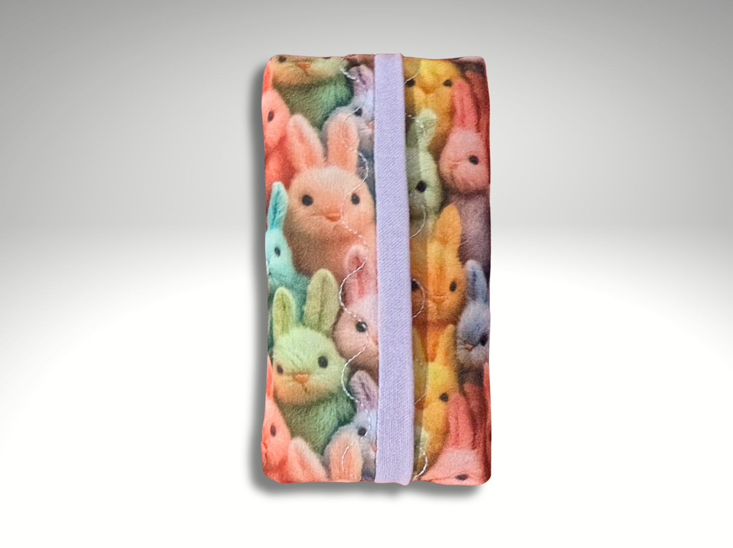 Pocket tissue holder, Key fob, travel tissue, Tissue dispenser, Rabbits