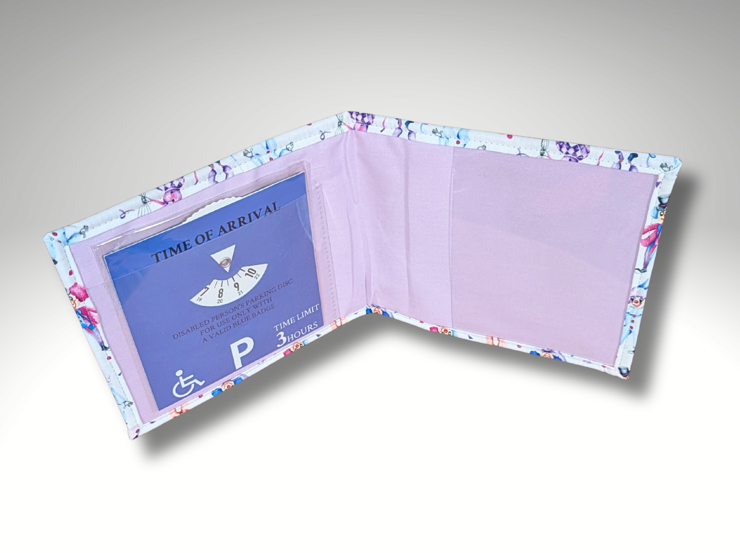 Circus Clowns Blue Badge Holder, Disabled Parking Permit Holder