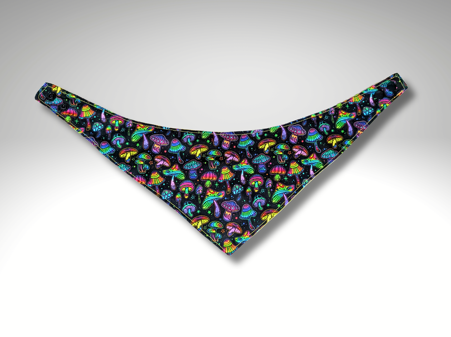 Fun Pet Bandana, dog, cat, mushrooms