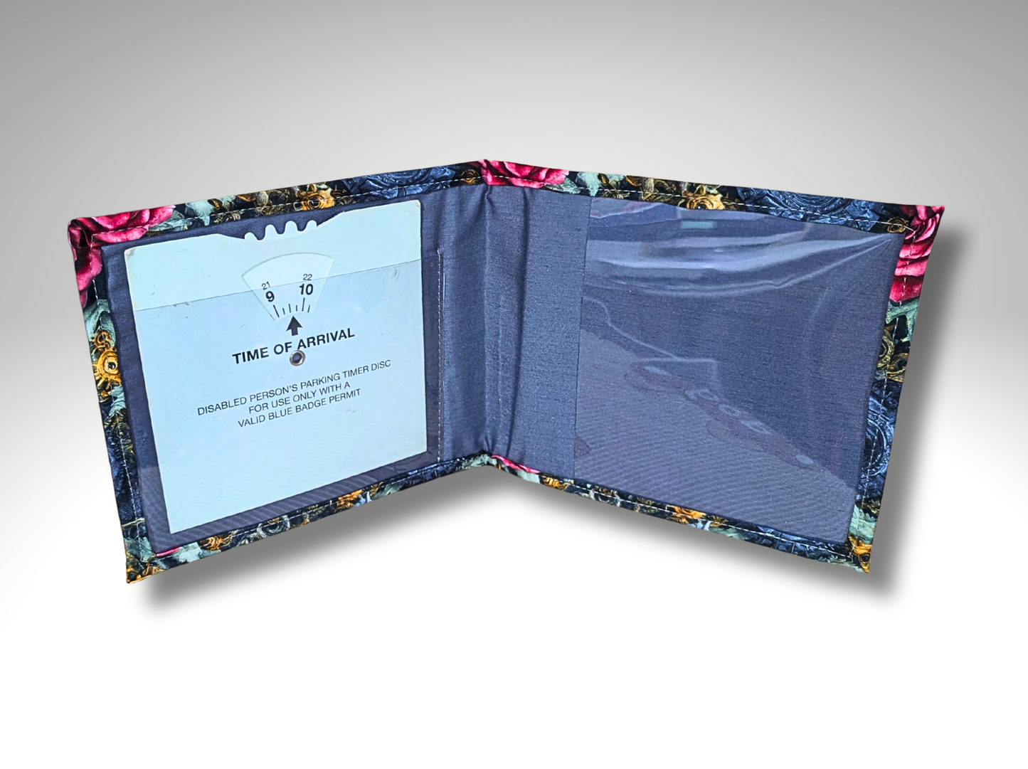 Blue Badge holder, Steam Punk Hologram Safe, Disabled parking permit holder