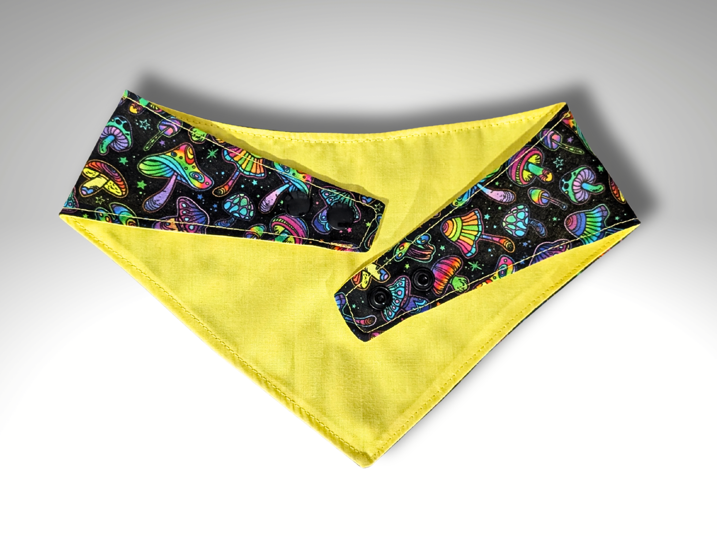 Fun Pet Bandana, dog, cat, mushrooms