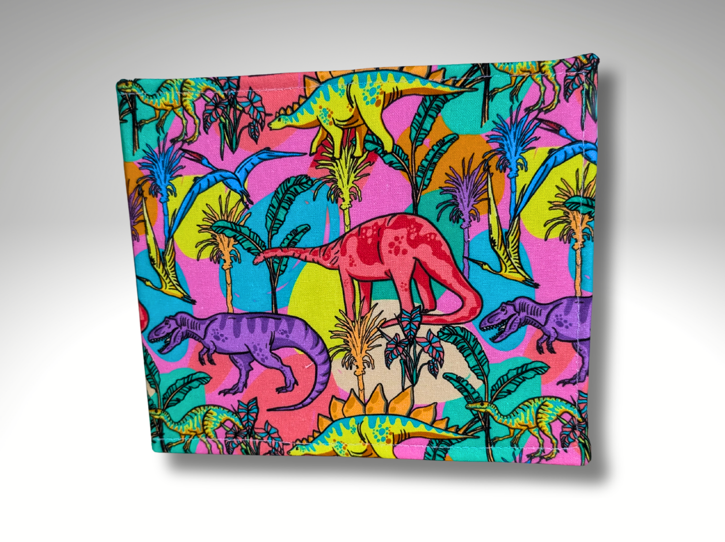 Children’s Blue Badge holder, Hologram Safe, Dinosaur Disabled parking permit wallet