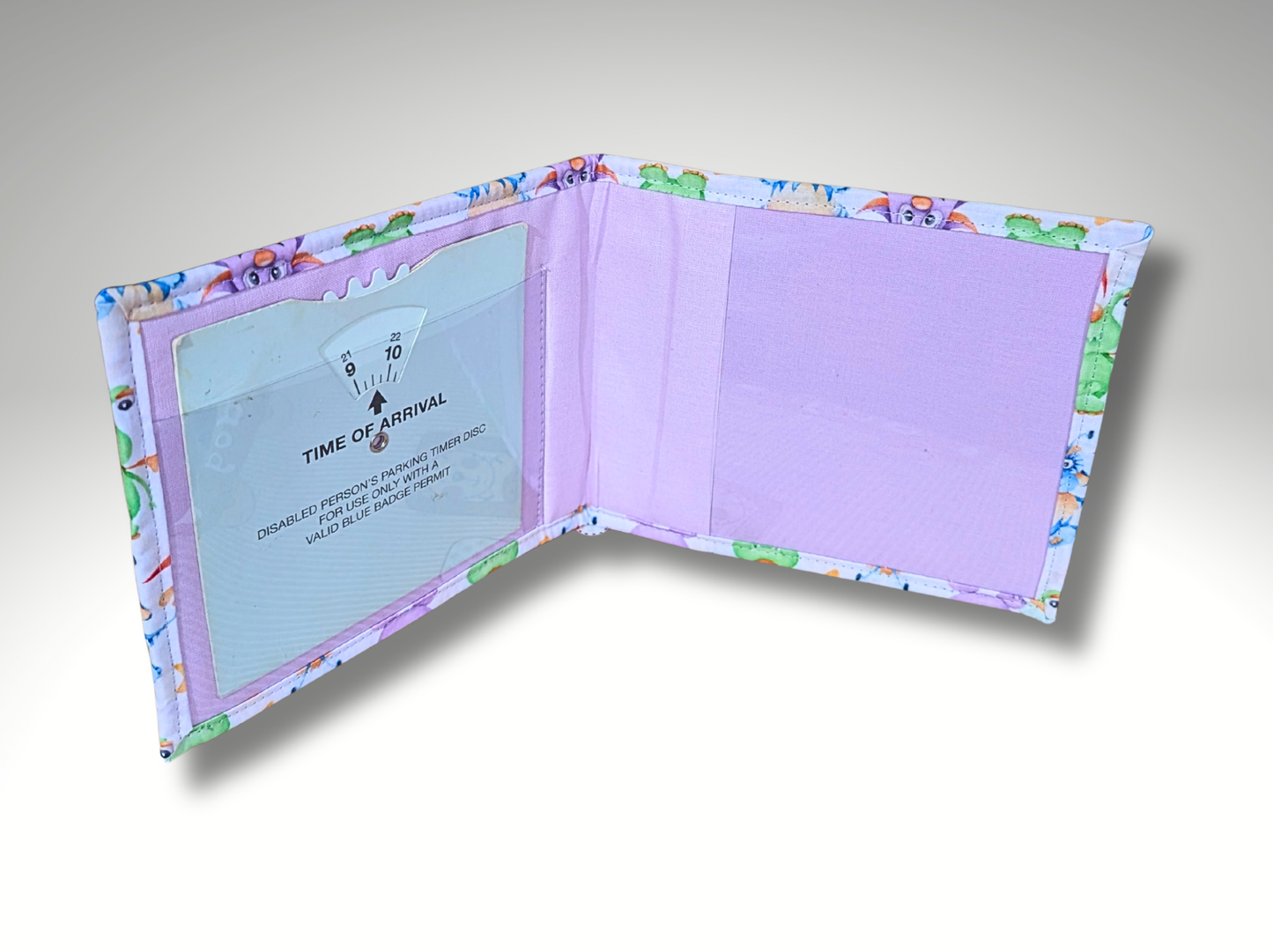 Childrens Blue Badge holder, Hologram Safe, Disabled parking holder, Permit holder, Monsters