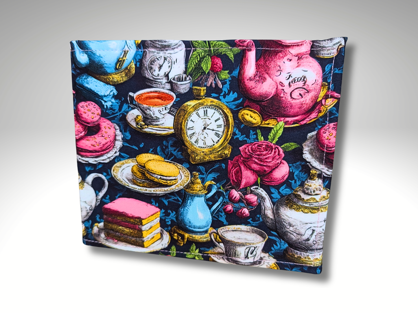 Tea Party Blue Badge holder, Hologram Safe, Disabled parking permit holder