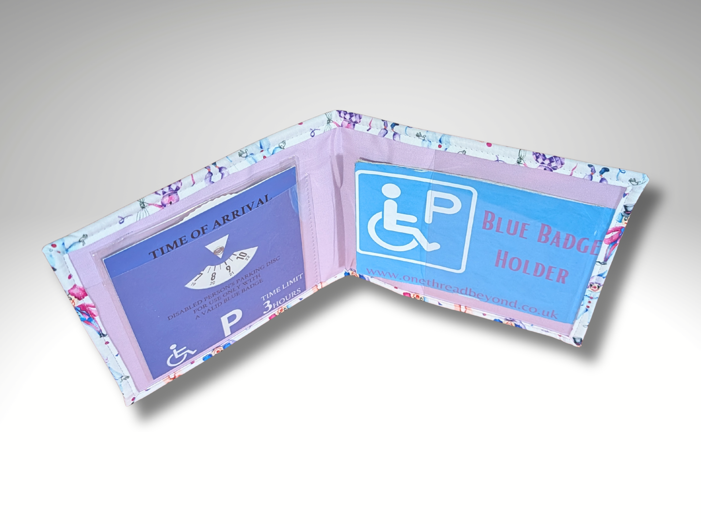 Circus Clowns Blue Badge Holder, Disabled Parking Permit Holder