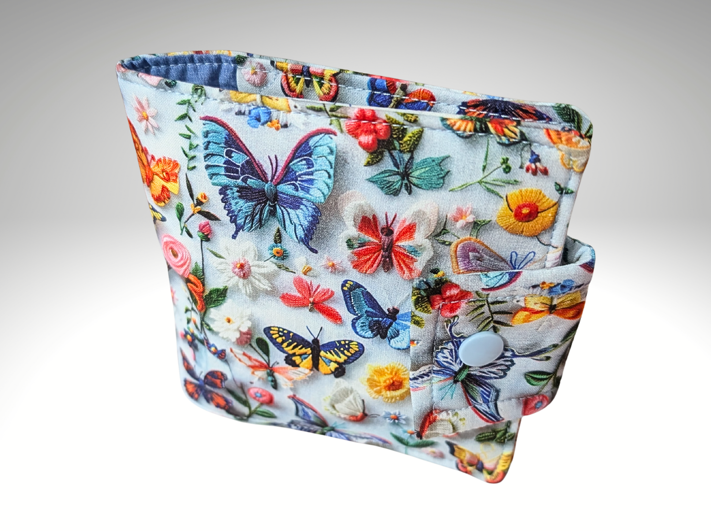 Sanitary pouch, sanitary pad holder, sanitary towel wallet, panty liner holder, butterfly