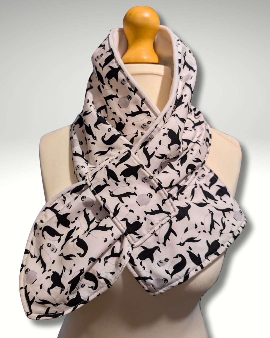 Scarf, Wrap Scarf, Fashion Scarf, Dress Scarf, Penguins