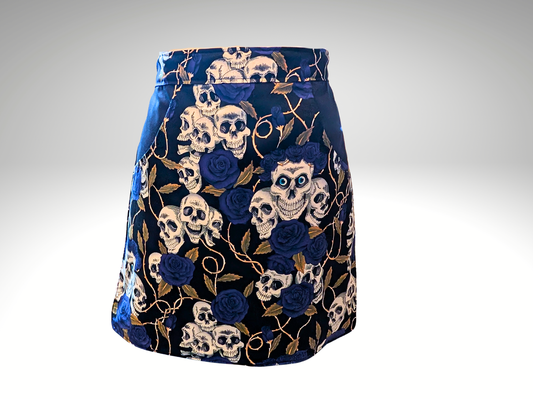 Apron, Half aprons, Waist apron, Peg apron, Skulls