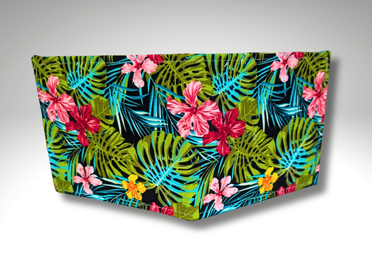 Blue Badge holder, Hologram Safe, Disabled parking permit holder, Fabric blue badge holder, Tropical print