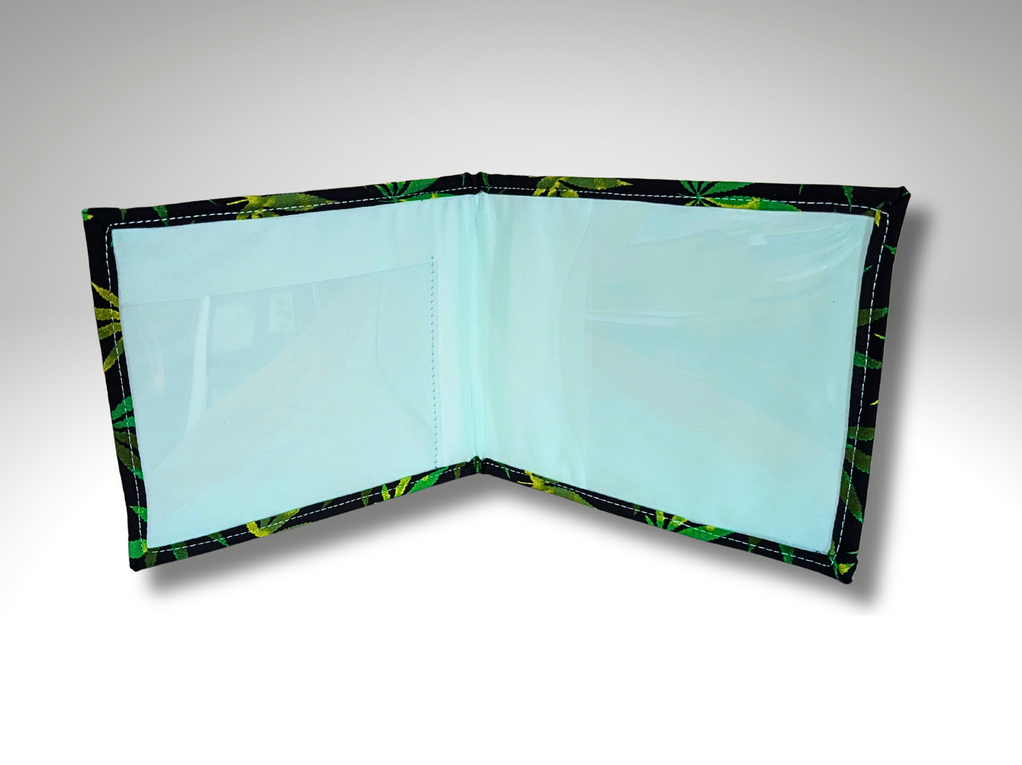 Blue Badge holder, Disabled parking permit holder, Hemp Leaf, Hologram safe