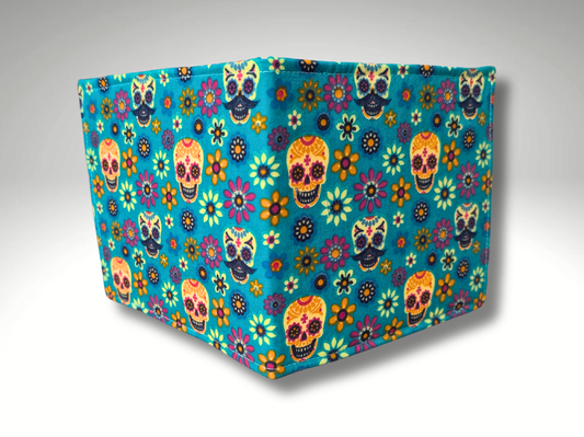 Blue Badge holder, Disabled parking permit holder, Day of the Dead blue badge holder, Jade skull candy, Halloween