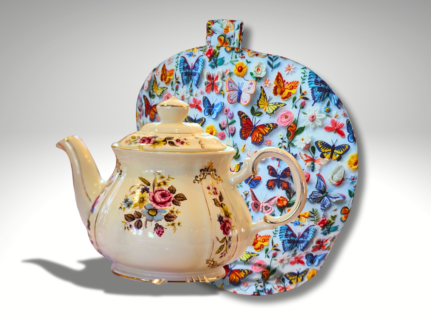 Butterfly Tea Cosy, Teapot Cover, Kitchen Accessories, Housewarming