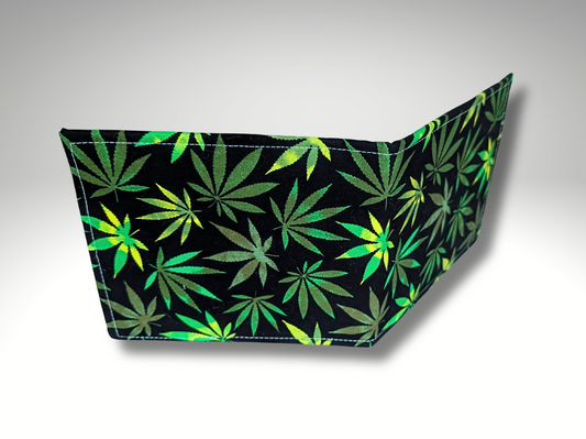 Blue Badge holder, Disabled parking permit holder, Hemp Leaf, Hologram safe