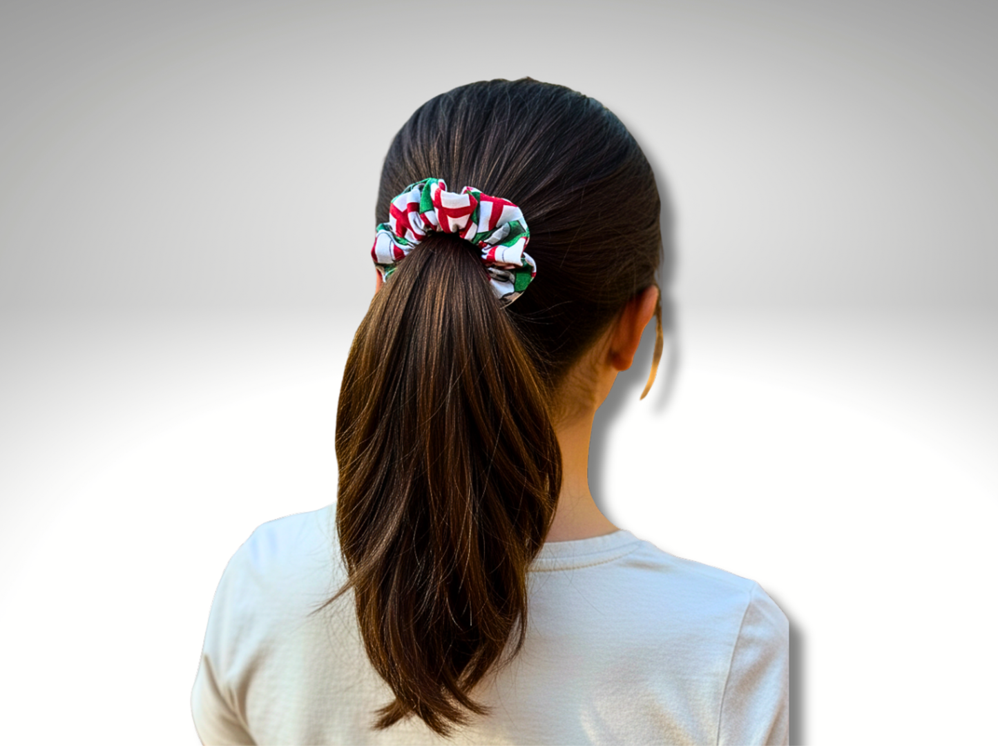 Football Hair Scrunchies, Hair Accessory, Hair Ties, England, Saint George