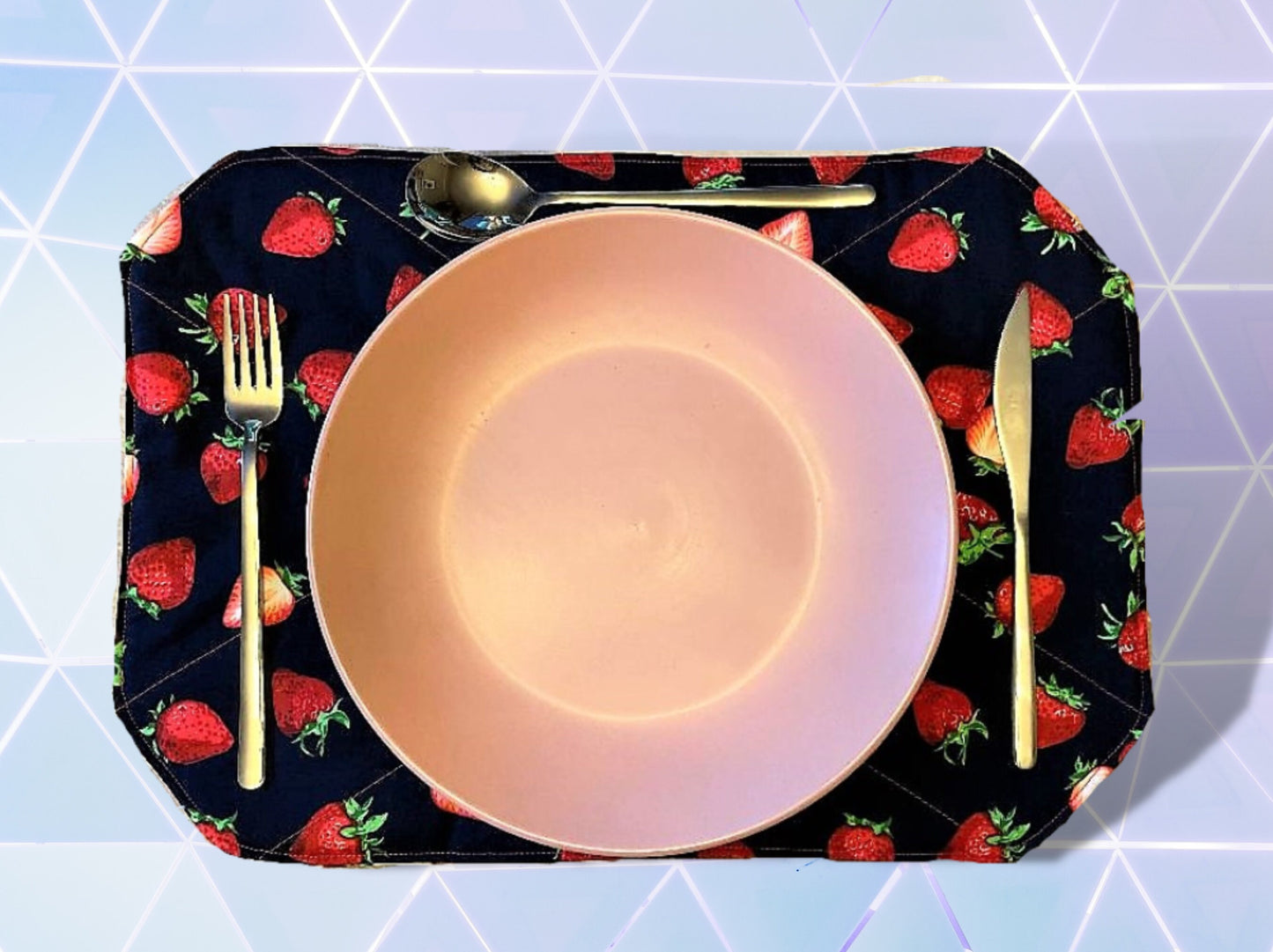 Placemats, Quilted placemats, Table mats, Table linen