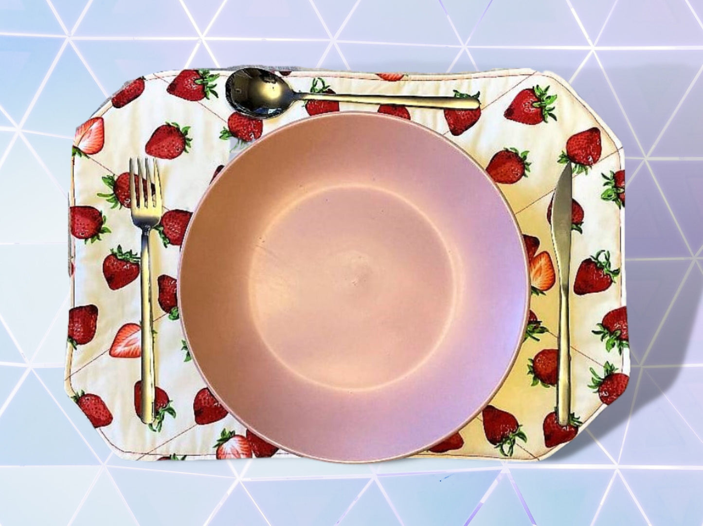 Placemats, Quilted placemats, Table mats, Table linen